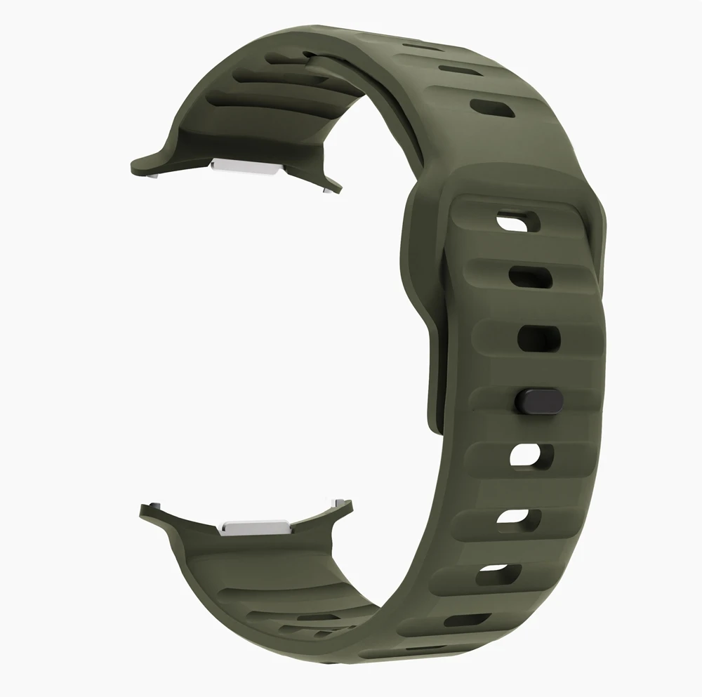Silicone Sport Strap for 47mm Watch Ultra - No Gaps Design Replacement Bracelet