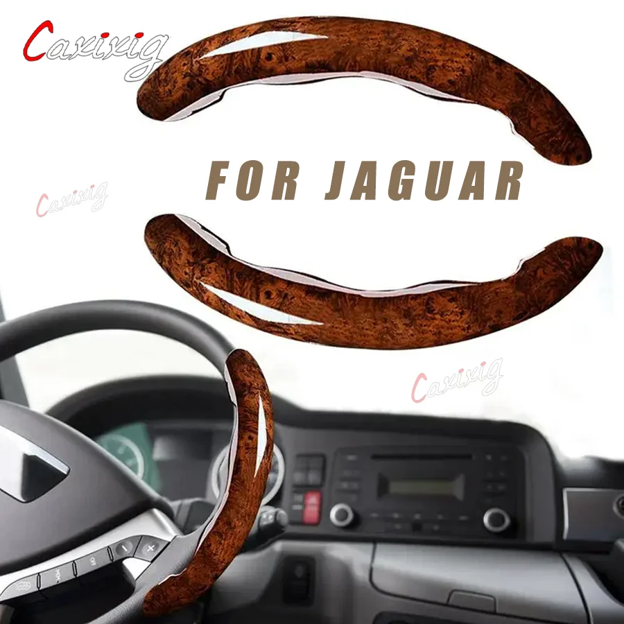 Coprivolante Con Venature Del Legno Eccellente Sensazione Tattile Per Jaguar E-Pace F-Pace F-Type Xfl