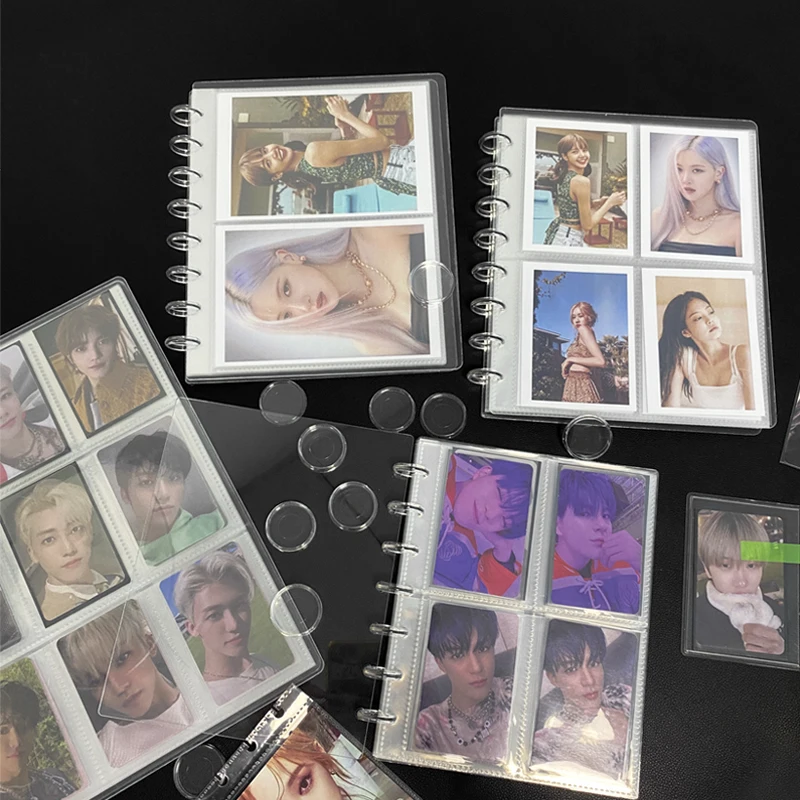 MINKYS New Arrival 3 inch 9 Space Mushroom Kpop Photocards Collect Book Star Chaser Album Small Card Storage Album Stationery 4