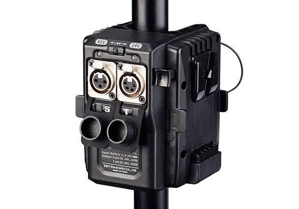 

SWIT TD-R210S 24 В/48 В адаптер питания для осветительной стойки