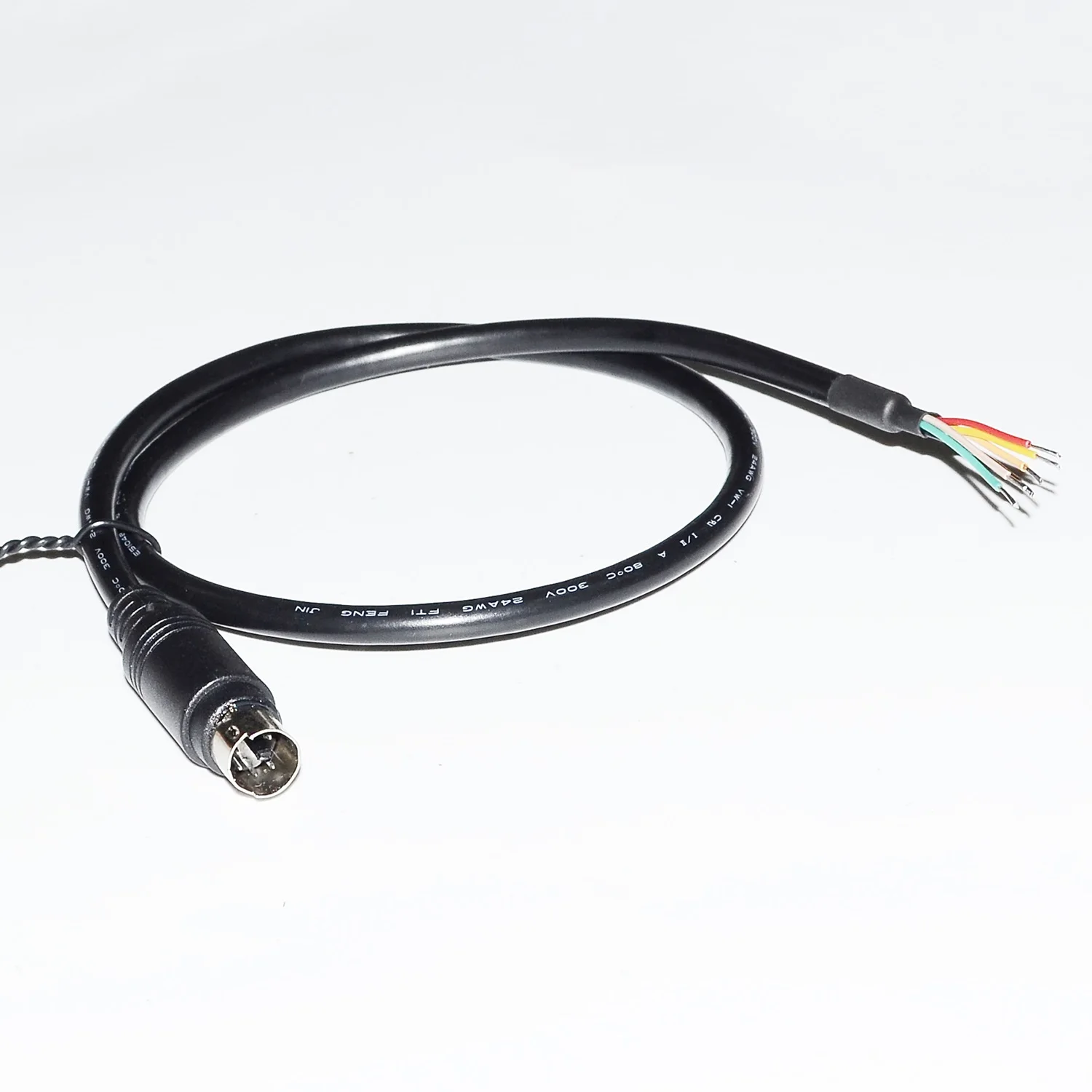 Mini Din Macho e Fêmea Conector Programação Plc Quebrando Cabo Md4 Md5 Md6 Md8 - Imagem 6