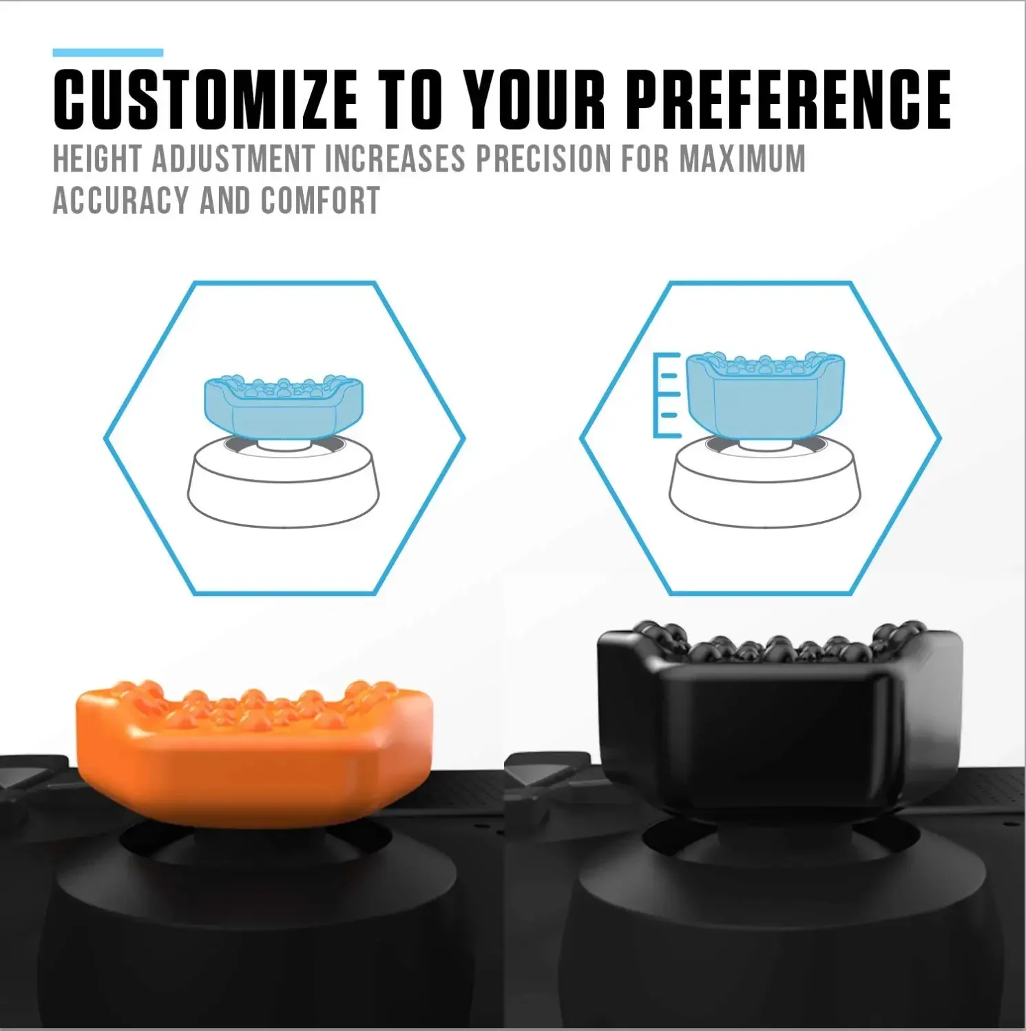 ZOMTOP Vortex for Xbox One and Xbox Series X Controller Performance Thumb Grips Rubber Silicone Grip Cover Accessories