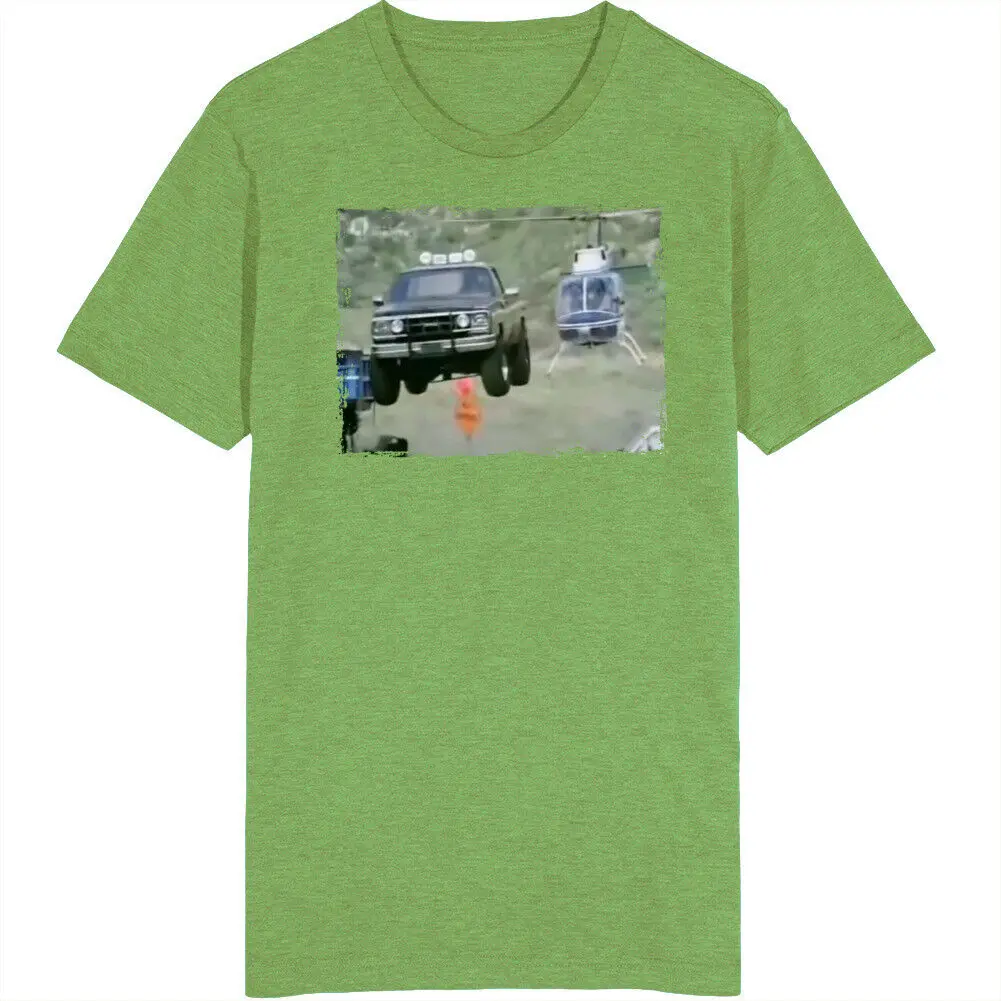 New Listingthe Fall Guy Truck Helicopter Chase T Shirt