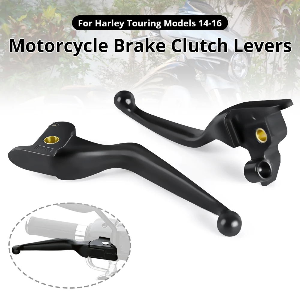 Leve Della Frizione Del Freno Di Controllo Della Mano Del Motociclo Per Harley Touring Electra Glide Street Glide Road Glide Road King Cvo 2014-2016