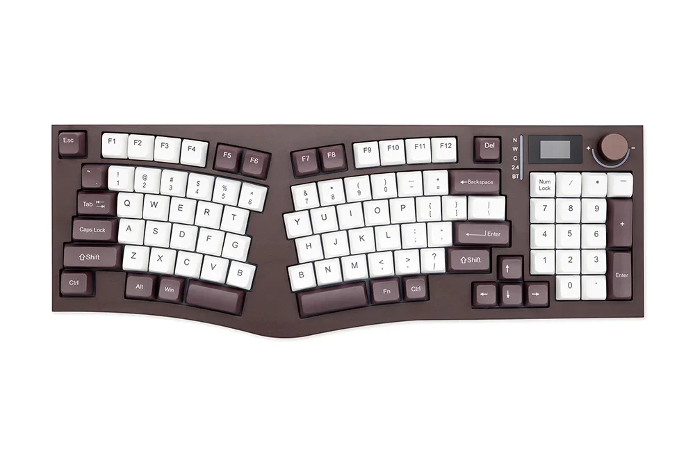 Feker alice-メカニカルキーボード98,3つのワイヤレスモード,加熱