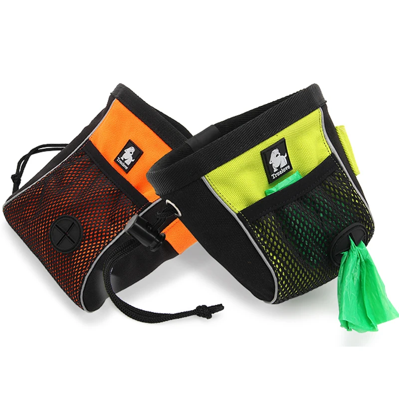 

Winhyepet Pet Snack Food Container Dog Training Bags Reward Interactive Waist Feeder Bag With Belt Buckle