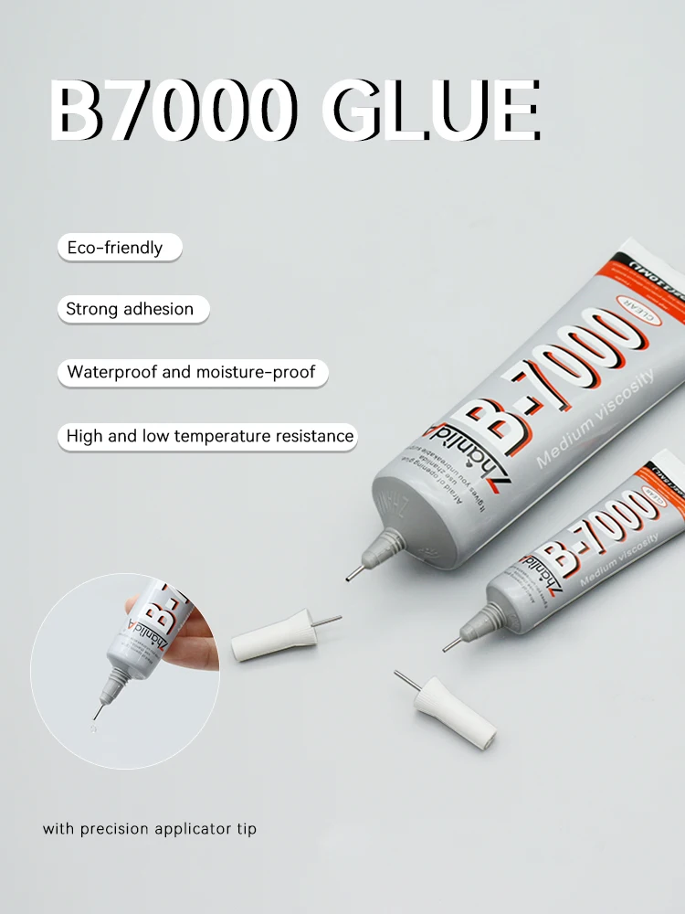 Glue Mobile Screen b7000 15ml 25ml 50ml  110ml Repair Adhesive Universal Glass Plastic DIY Glue B7000 With Precision Applicator 6
