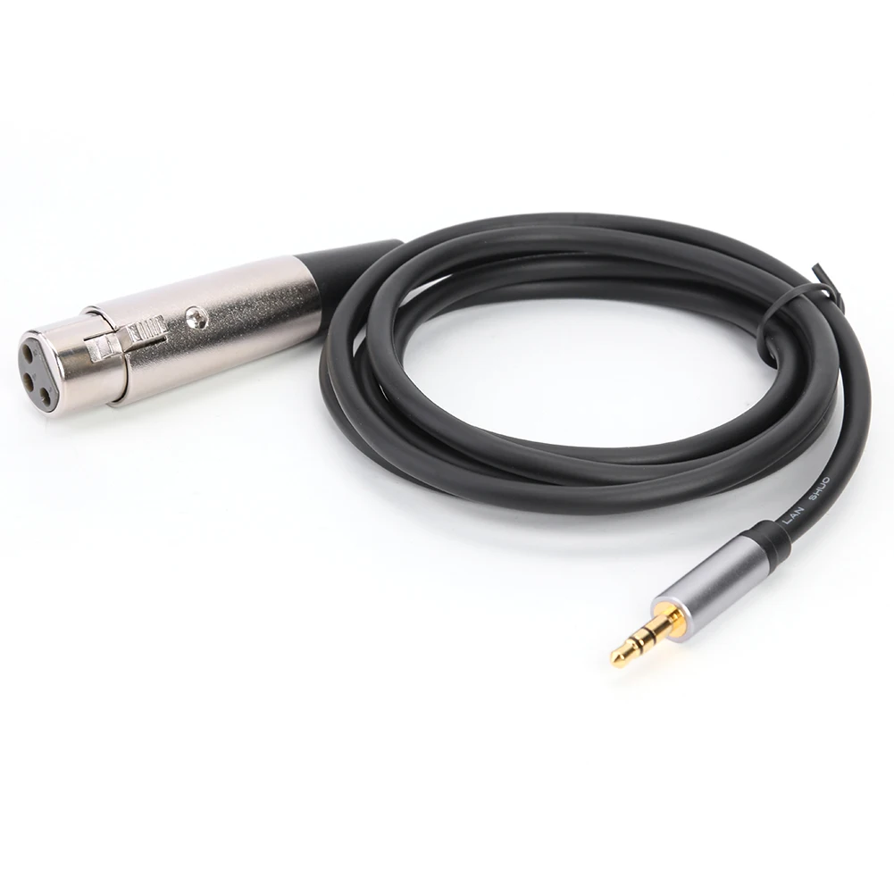 XLR 3  -3.5mm TRS  ׷  ũ ũ ̺, ī޶ 
