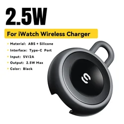 Essager Magnetic Wireless USB-C Fast Charger (Black)