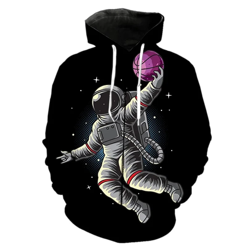 thumbnail image 1 of Sudadera con capucha y cremallera de astronauta espacial para hombres y mujeres, sudaderas casuales con estampado 3D, sudaderas de manga larga para niños, sudaderas de gran tamaño, ropa de calle, 1 of 5
