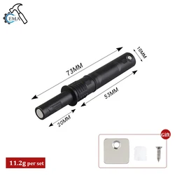 Soft Close Concealed Cabinet Dampers for Kitchen Furniture and Drawer Doors (Short B)