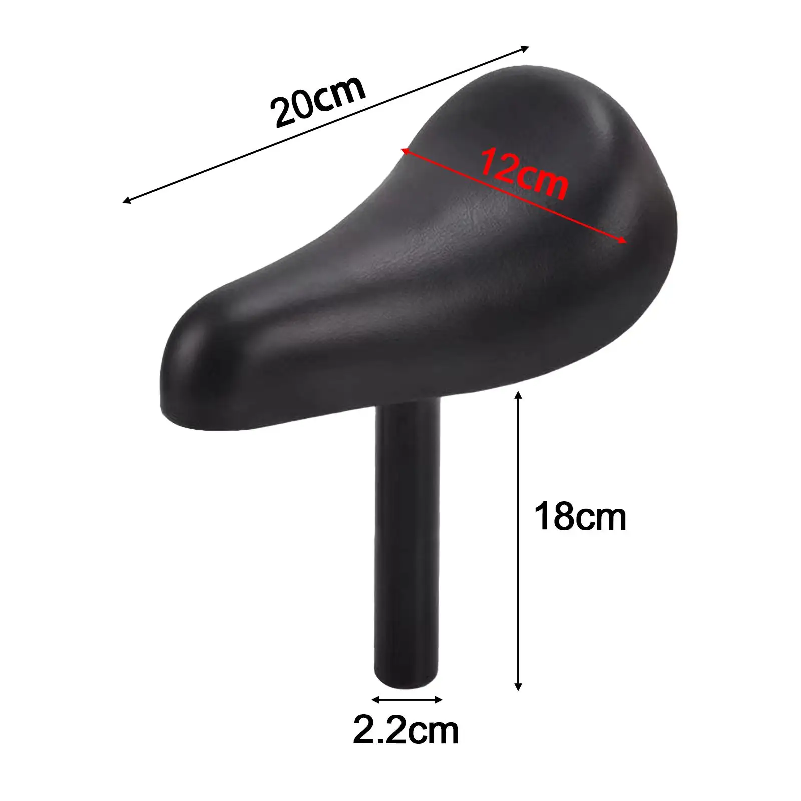 Selle Vélo Enfant Pour Draisienne – Coussin PU 19x12,5cm Confort