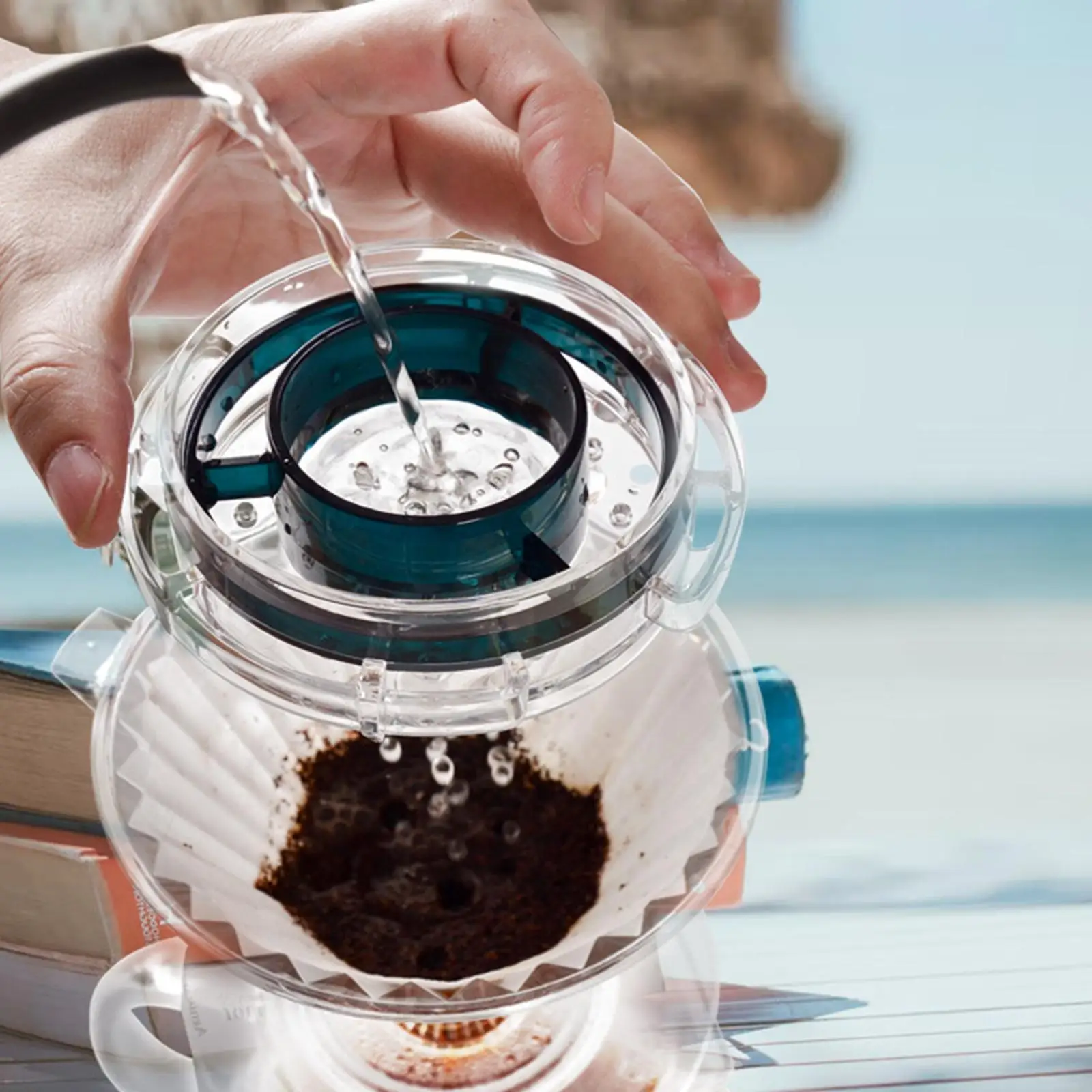 Pour Over Coffee Dripper Coffee Filter Drip Shower Hand Drip for Cafe Home