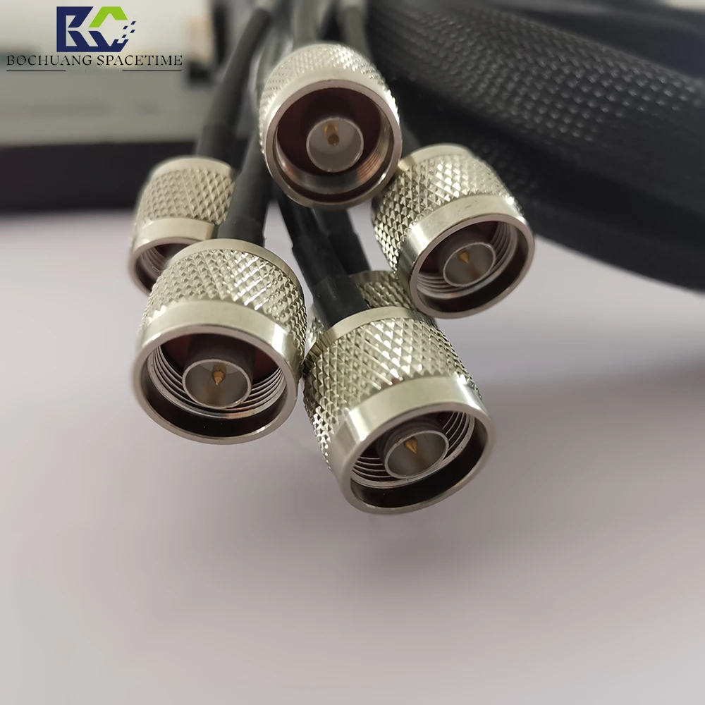 BCSK-PBTX08 휴대용 8밴드 433M/900M/1.2G/1.4G/1.5G/2.4G/5.2G/5.8G 조합 FPV/UAV 야외 방수 지향성 안테나