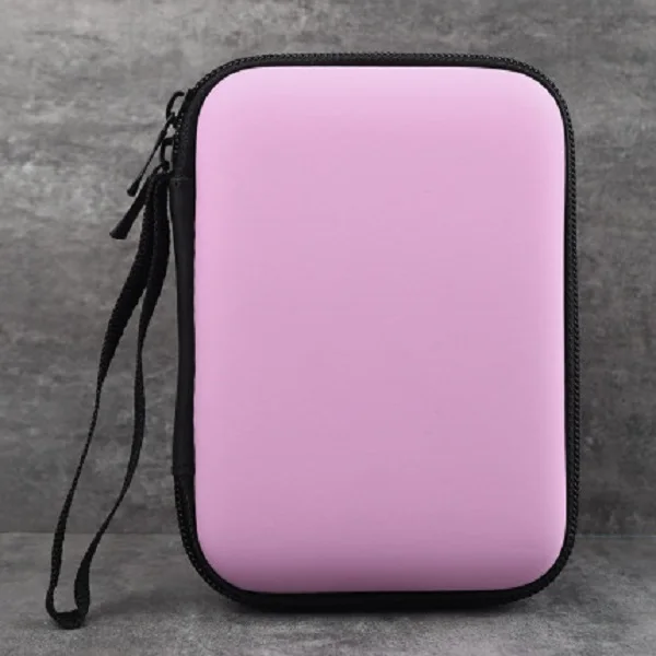 Portable External Hard Drive Zipper Case Bag Pouch Protector
