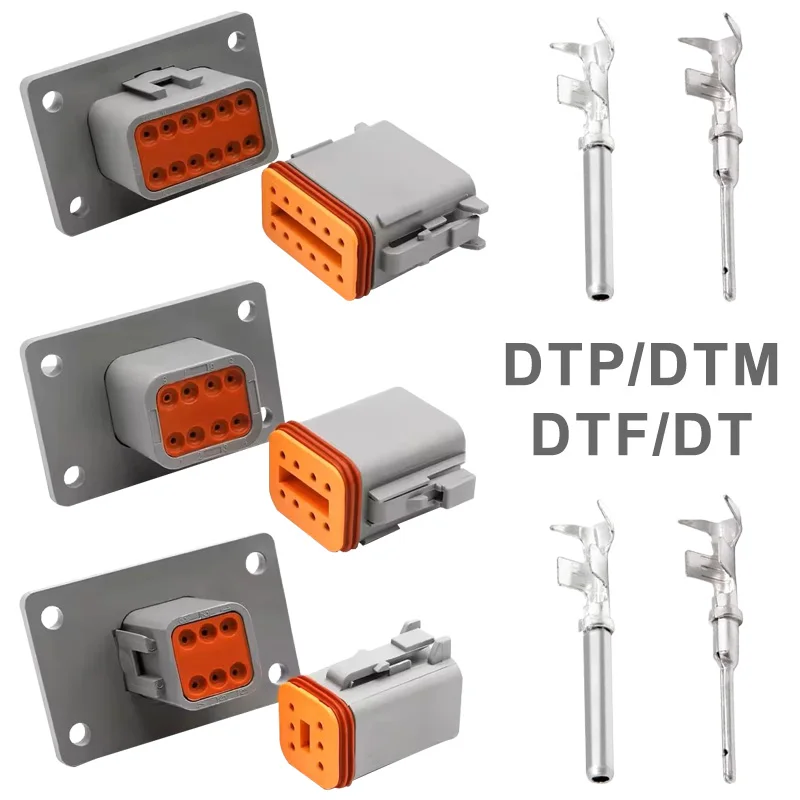 2/3/4/6/8/12PinDeutschTypeDTConnectorPlug-InWithFixedFlangeDTM/DTPWaterproofWireAutomotiveConnector-AliExpress