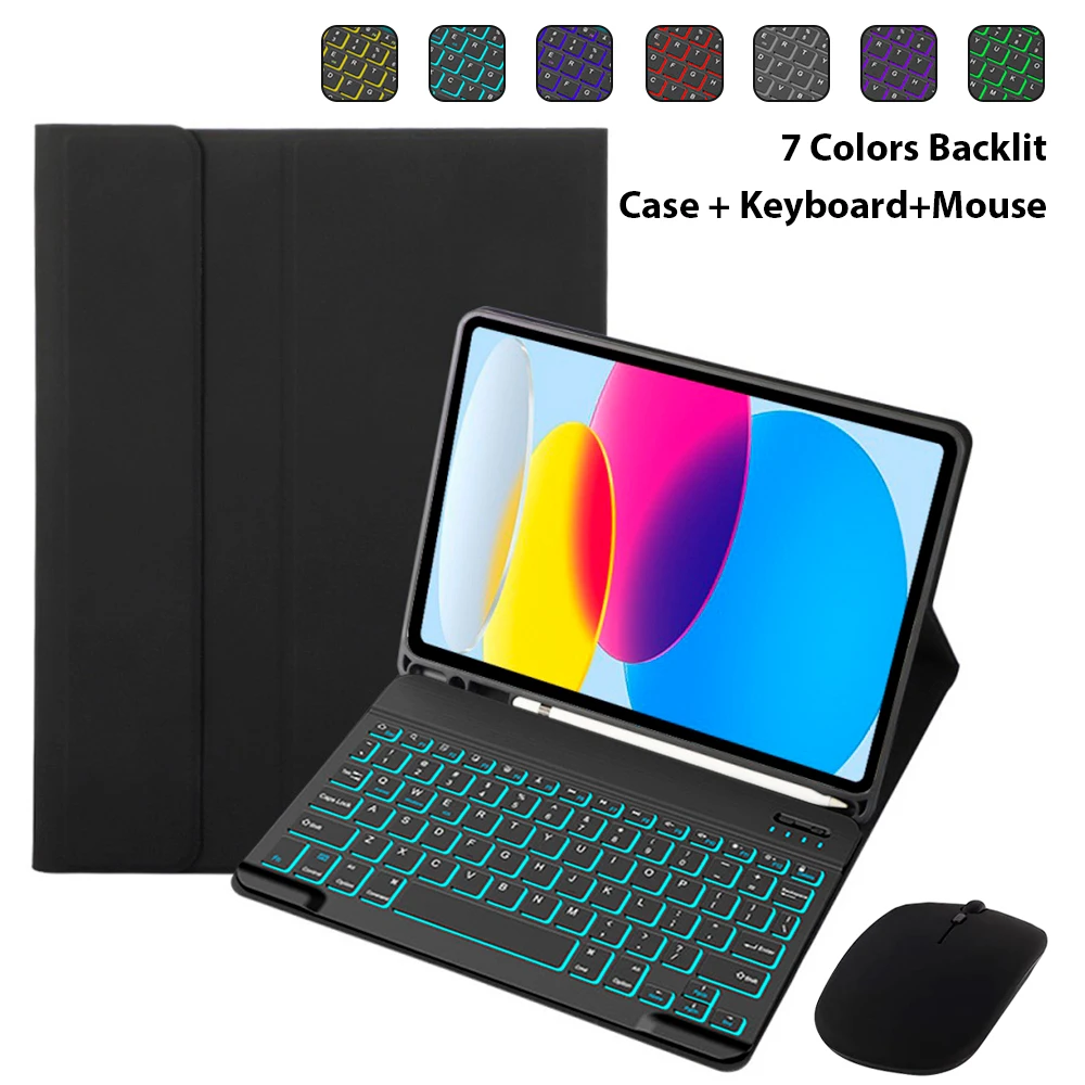 Premium Keyboard Case with Mouse
