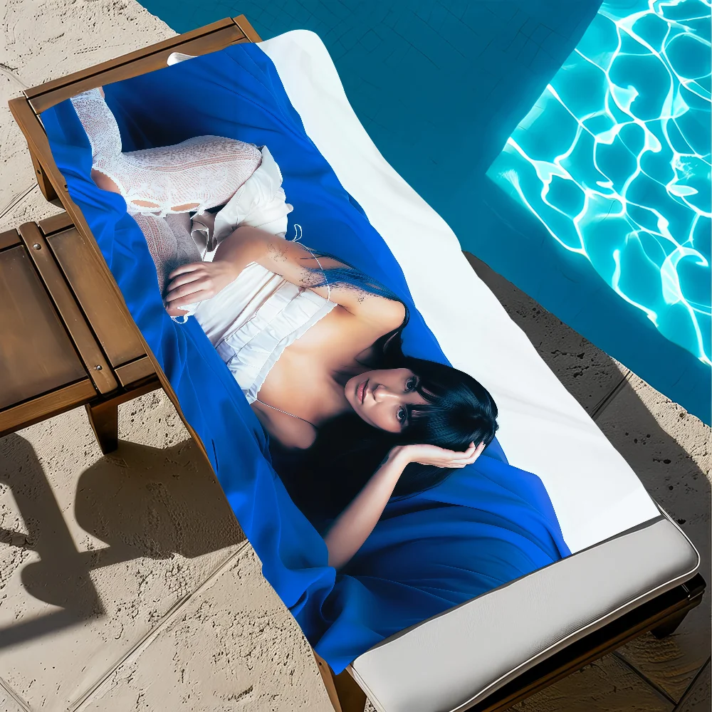 Singer a-Aitana Ocana Cuarto azul Towel soft Beach Towels Trip swim Pool bathing Towel Gym Spa home Decor Gift Holiday Vacation