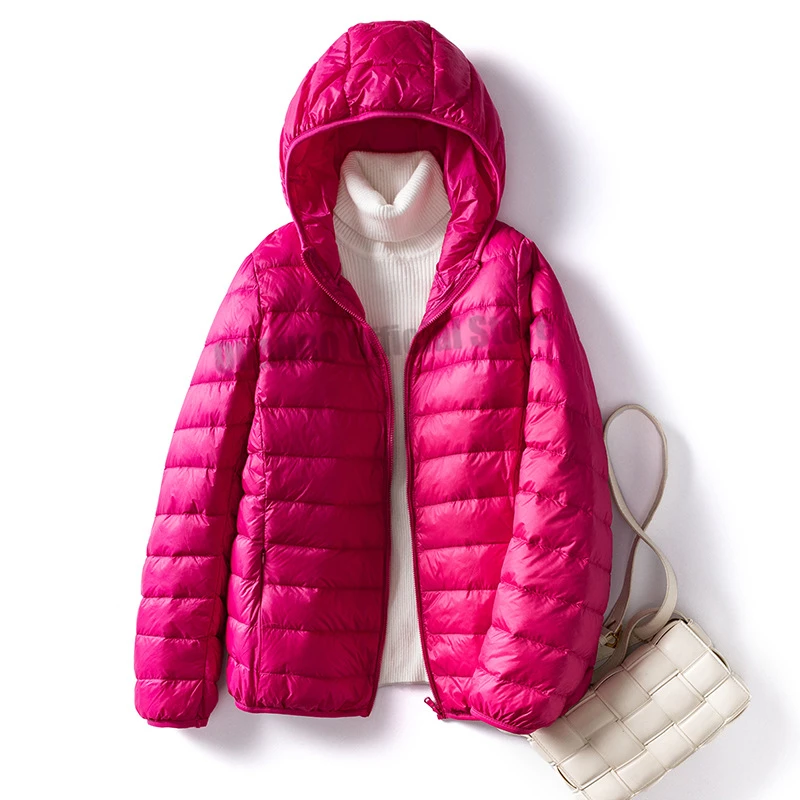 Over Size 5xl 6xl 7xl Women Ultra Lightweight Packable Autumn Winter Warm Jackets 2023 New Arrivals Female Slim Short Down Coat