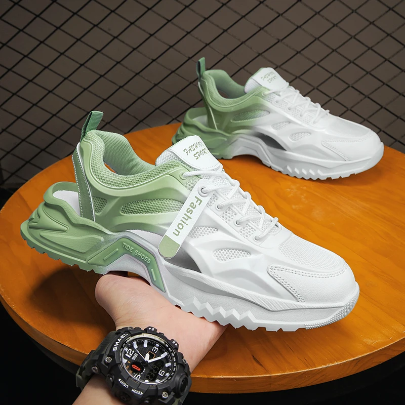 

Summer Mesh Hollow Sandals Outdoor Fashion Trend Mixed Color Breathable Non-slip Men's Shoes Comfortable Casual Sports Sandals