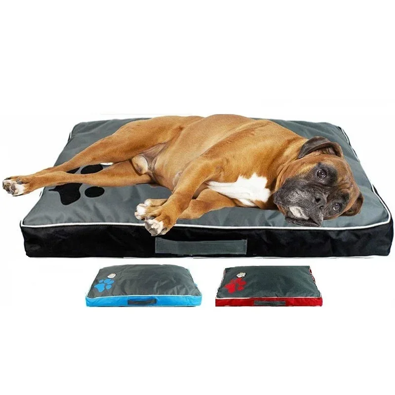 

Large Pet For Paw Bed Thicken Removable Sleeping Dog Puppy Cooling Cushion Medium Cover Beds Mat Summer Small Waterproof