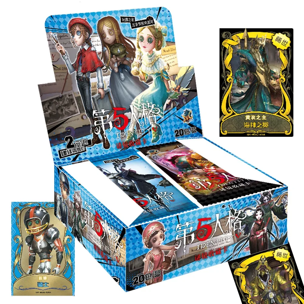 

Original Anime Game Identity V Collection for Children Suspense Detective Game Peripheral Card Rare Limited Card Christmas Gifts