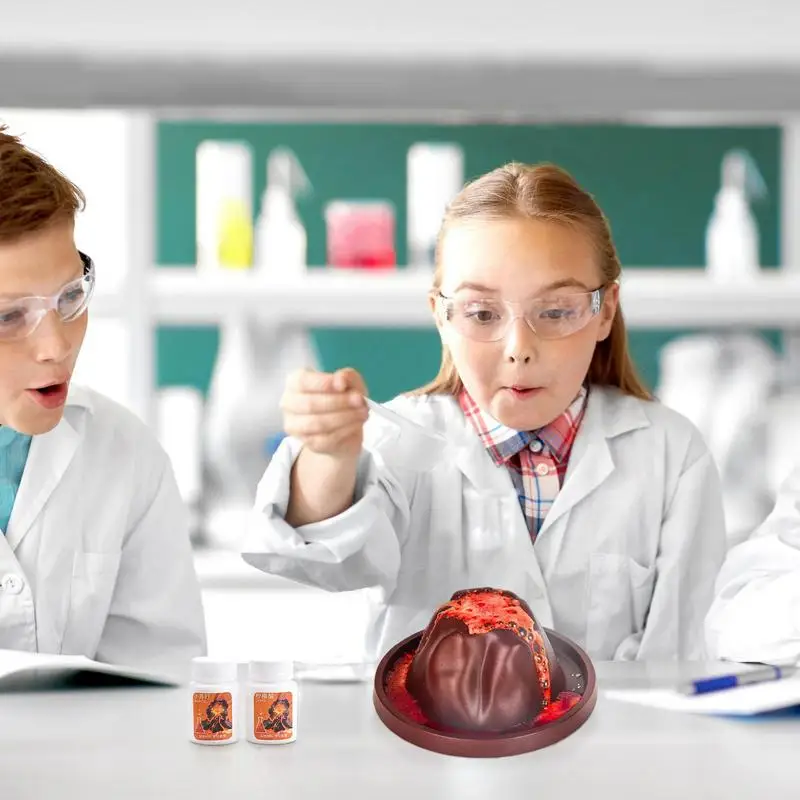 Рисунок 3 - Извержение вулкана DIY Stem проекты