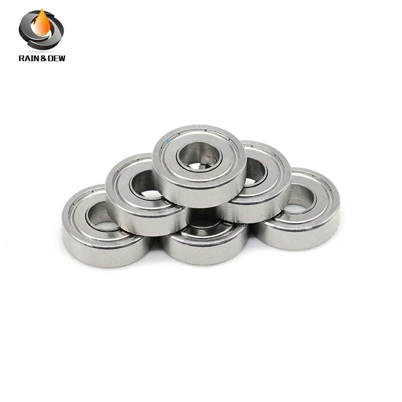 1Pcs S698ZZ 8x19x6 mm Non Magnetic AISI304 Stainless Steel Bearing ABEC-7 698 Corrosion Resistant Bearing
