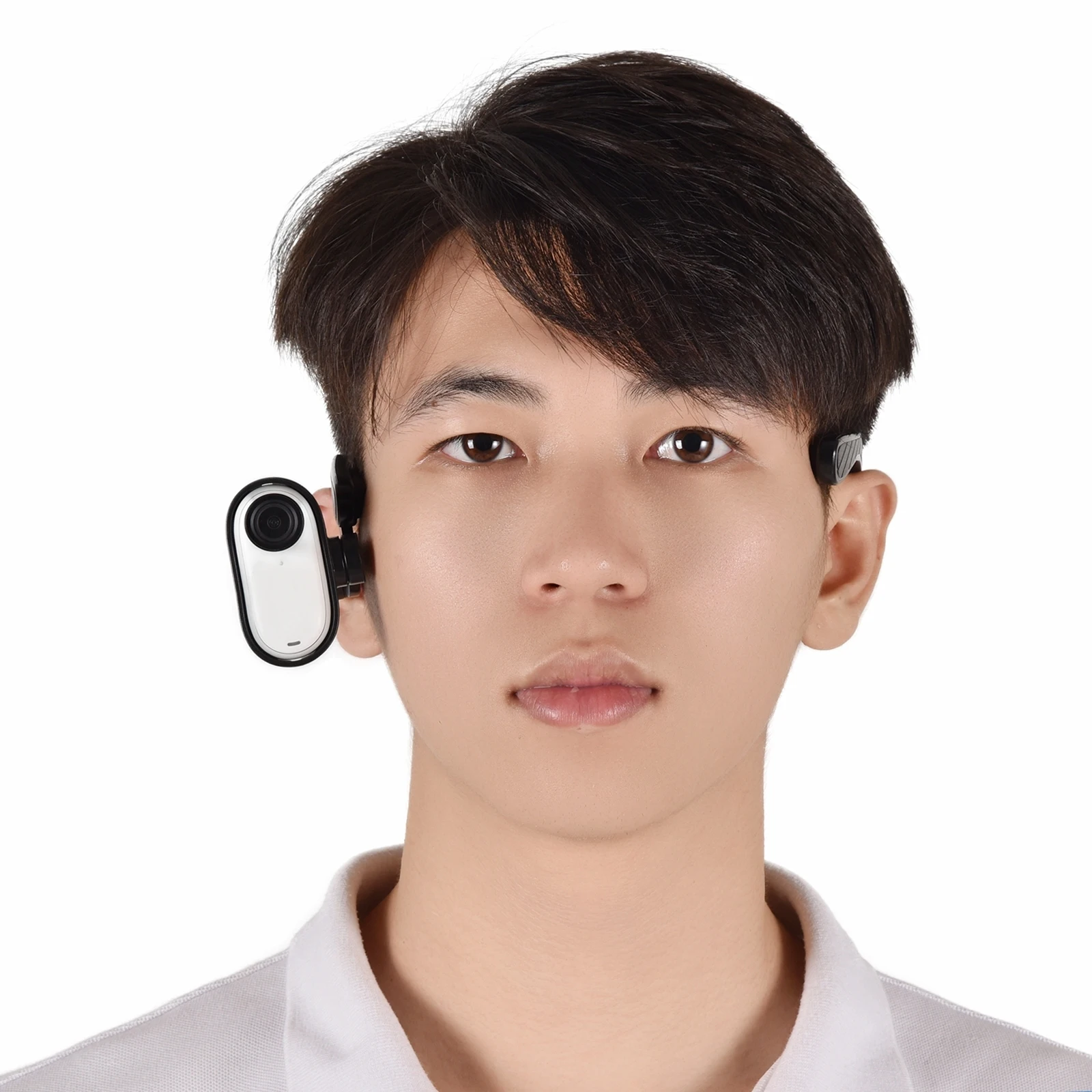 PULUZ Magnetic POV Holder Head Mount For Insta360 GO 3 Wearing Head Belt 4