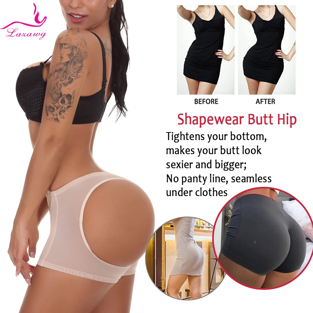 Butt Lift Body Shaper Shorts Lace Butt Lifter With Tummy Control Female Booty  Lifter Panties Sexy Shapewear Underwear