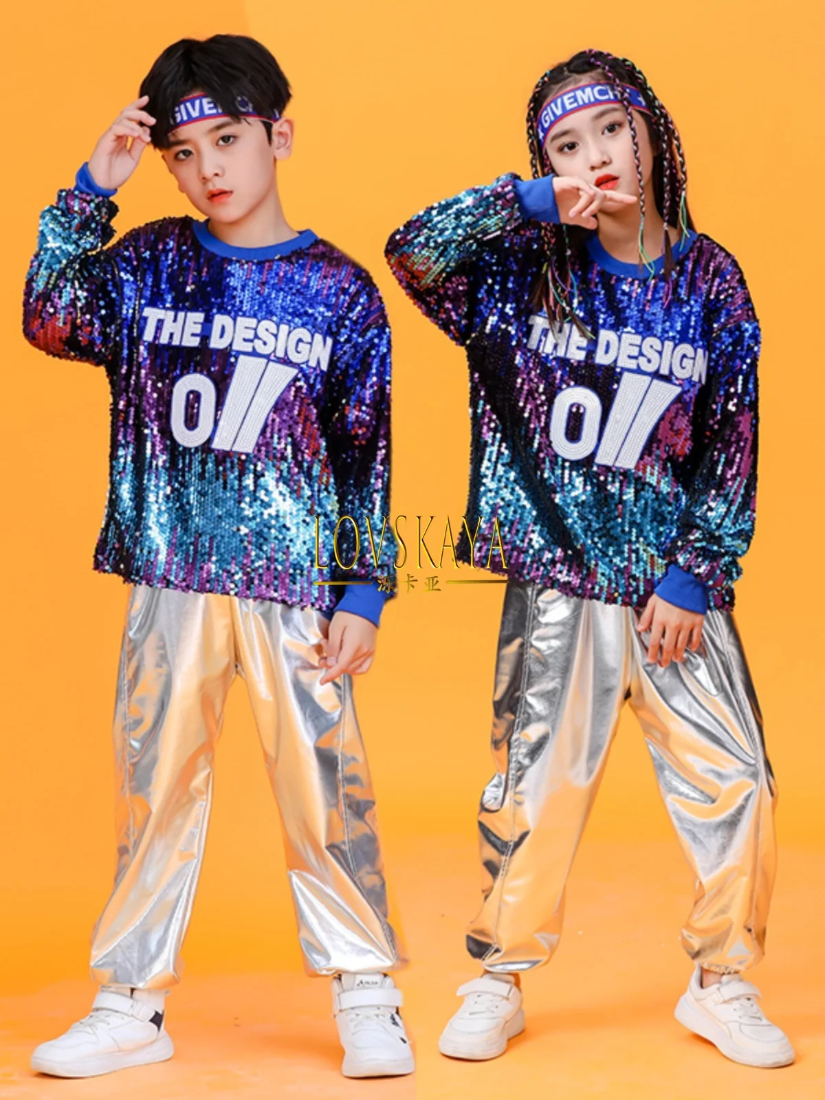 

Boys Hip Hop Drum Street Dance Girls Jazz Dance Children Cheerleading Performance Clothing