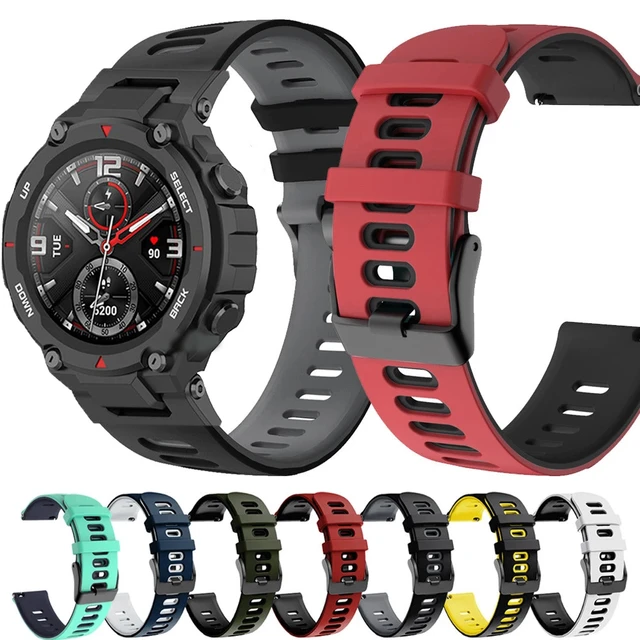 Soft Silicone Strap For Huami Amazfit T-Rex 2 Smart Watch Band Sports Wrist  Bracelet For Xiaomi Amazfit TRex T Rex 2 Pro Correa - AliExpress