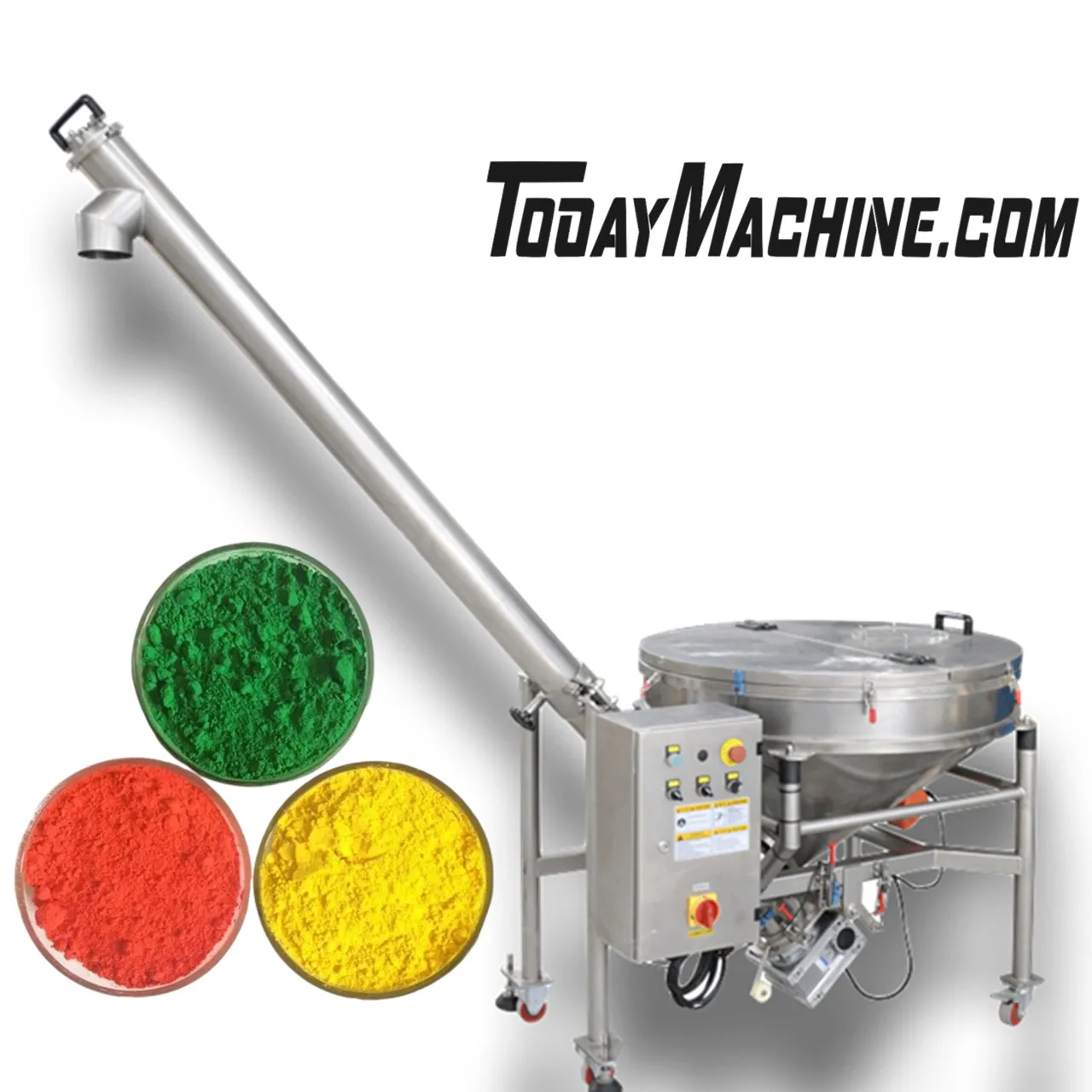 

Sugar Flour Salt Coffee Powder Stainless Steel Screw Auger Conveyor Flexible Screw Conveyor