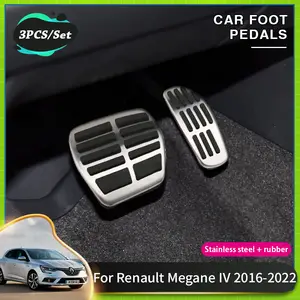 Jameo Auto Auto Styling Auto Gas Pedal Kraftstoff Pedale Bremspedal  Abdeckung für Renault Koleo Kadjar für Renault Samsung QM6 2016 - 2021 -  AliExpress