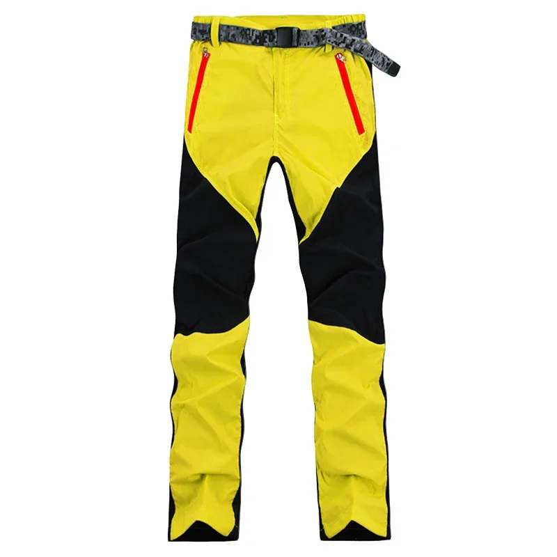 

Men Elastic Waterproof Quick Dry Hiking Pants Women Summer Outdoor Sport Pants Trekking Camping Cycling Breathable Trousers