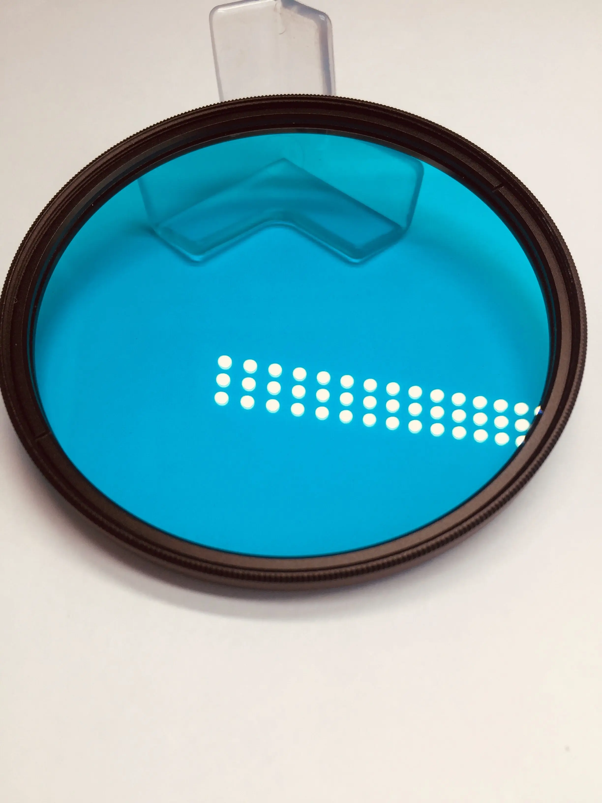 IR Cut Camera Filter TSN575 Blue Optical Glass For UV Photography