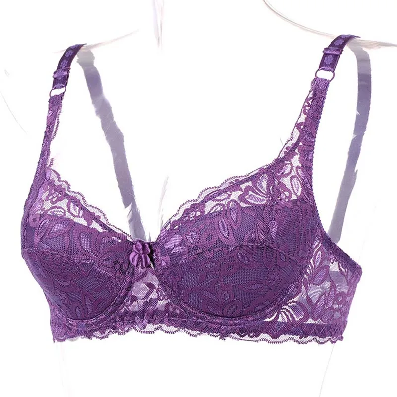 Summer Push Up Bra Breathable Lace Bras Sexy Underwear For Women Bralette Lingerie Intimates ropa interior femenina 5