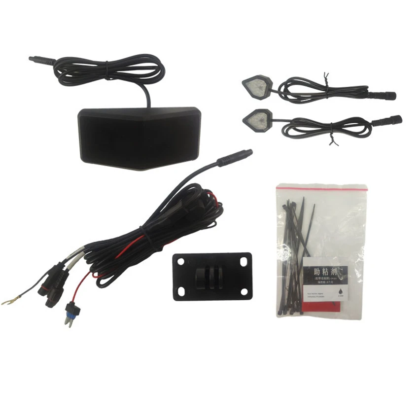 Motorcycle 15m Blind Spot Monitoring With 24G Millimeter Wave Radar For Lane Change And Lane Change Assistance BSD Locomotive