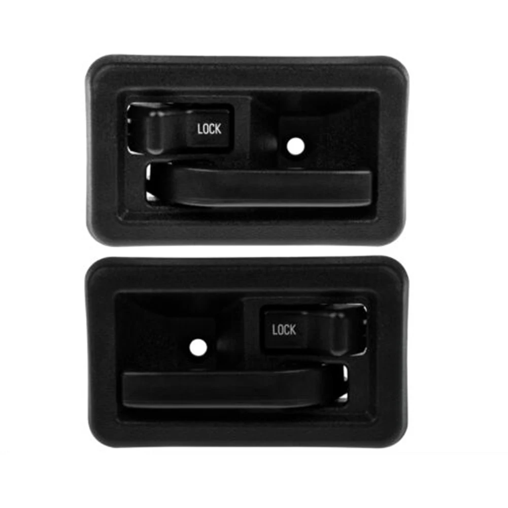 

Interior Door Handle 1 Pair 55176476AB 55176477AB ABS Accessory LH & RH Replaces Wrangler Durable High Quality