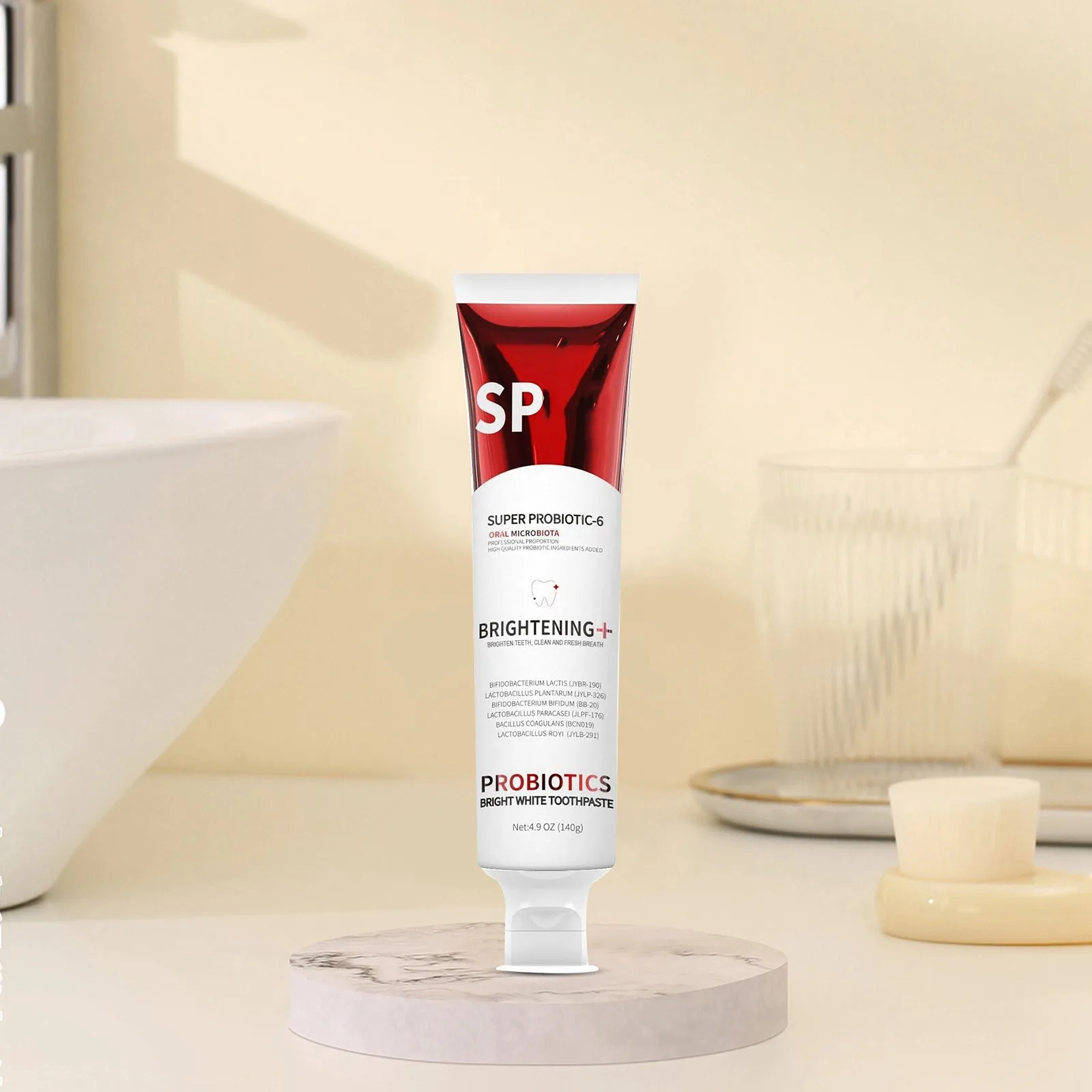 Ultra Whitening Toothpaste Ultra Whitening Toothpaste Probiotic Brightening Deep Cleaning Care