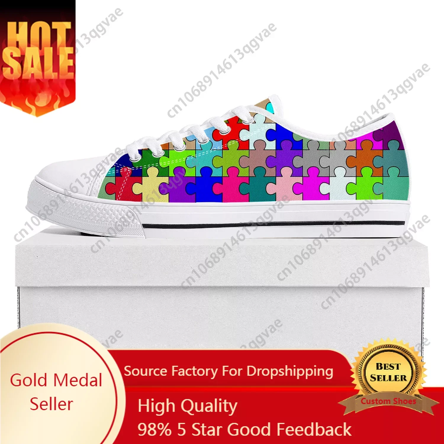 

Puzzle Printing Pop Low Top High Quality Sneakers Mens Womens Teenager Canvas Sneaker Prode Casual Couple Shoes Custom Shoe