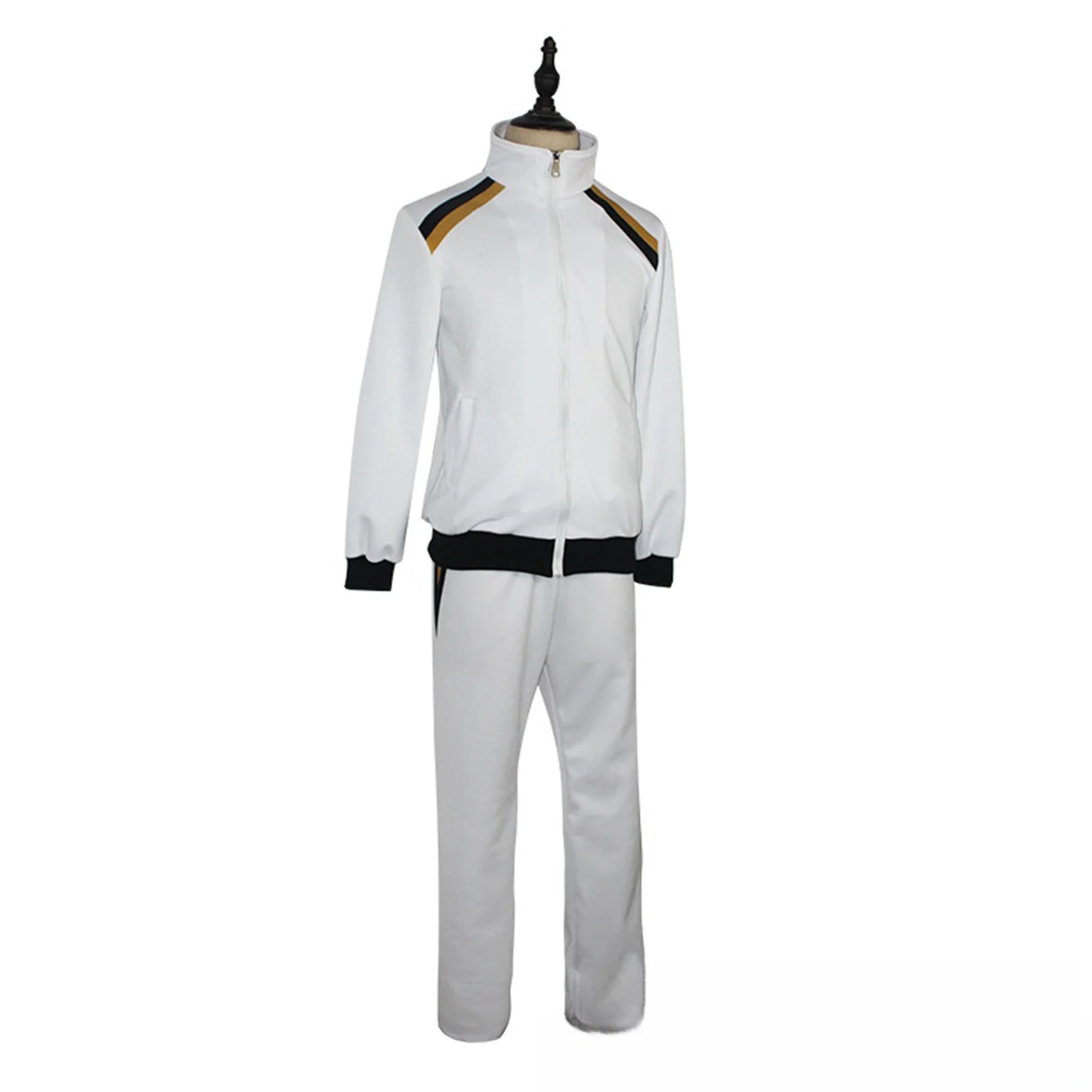 thumbnail image 1 of Disfraz de Anime Kotaro Bokuto para cosplay, uniforme del equipo de voleibol de la escuela secundaria, chándal con cremallera completa, traje de carnaval para fiesta de Halloween para adultos, 1 of 5