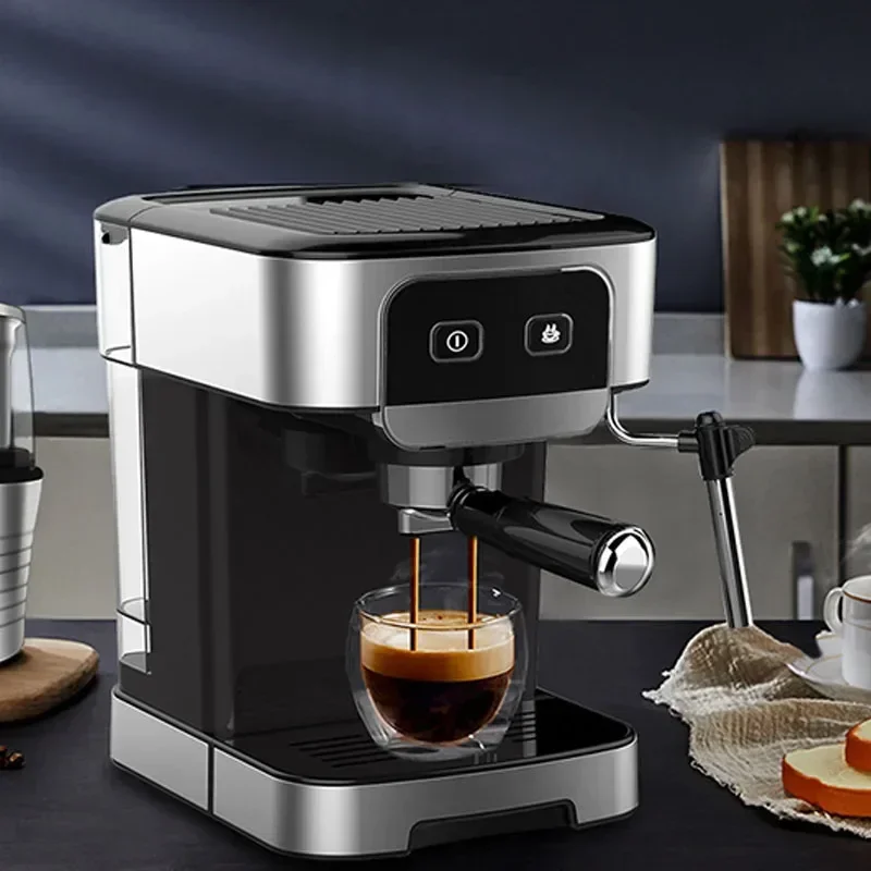 CM6868 Coffee Maker 20 Bar Italian Espresso Machine With Milk Frother Wand for Espresso, Cappuccino, Latte and Mocha 1450W 1.8L 6