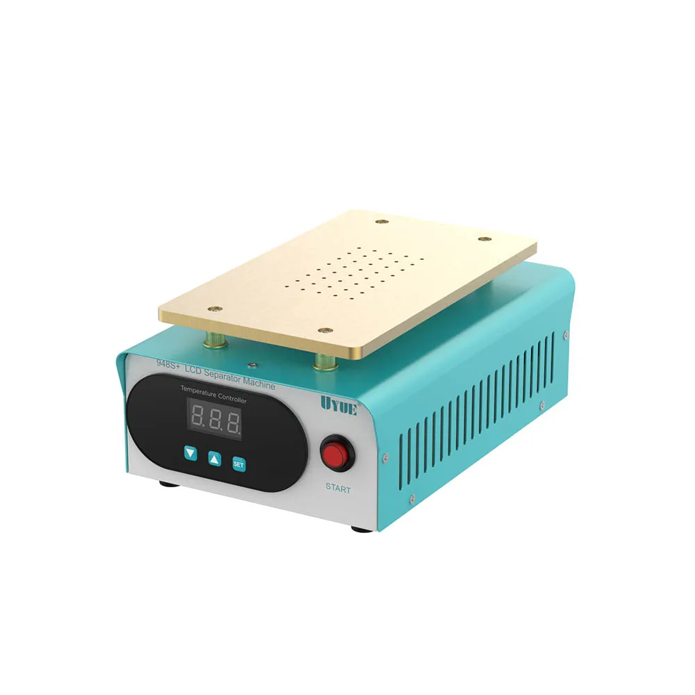 UYUE 948S + LCD 분리기, 휴대폰 터치 스크린 수리, 리퍼비시 내장 진공 펌프, 휴대폰 스크린 이륙 기계 수리 도구