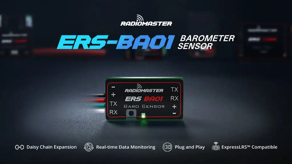 ERS-BA01 - Precision Barometric Altitude Sensor for ExpressLRS Systems