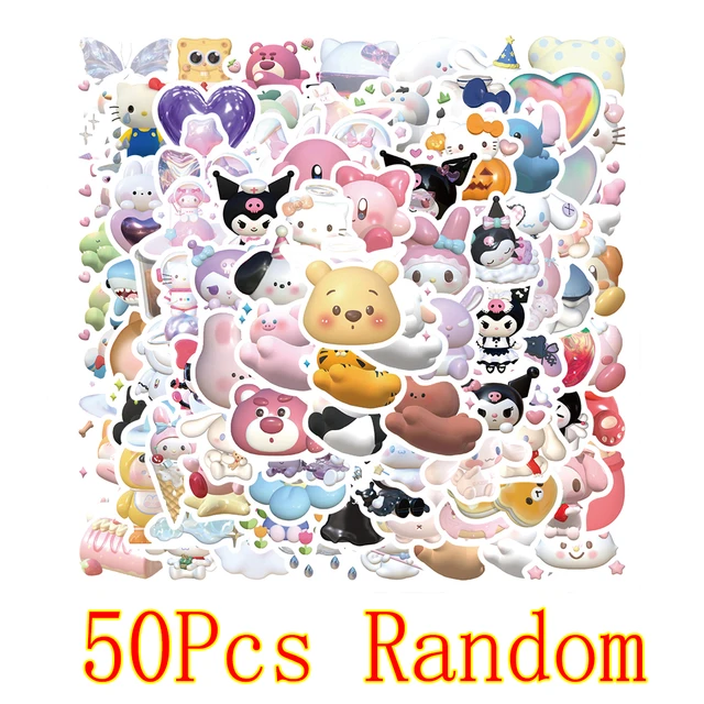 10/30/63pcs Anime Kuromi Posters Stickers Kawaii Sanrio Cartoon Sticker  Notebook Laptop Suitcase Luggage Car Bike Kid Decal Toys - AliExpress