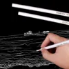 3/6 Pcs White Charcoal Pencils Soft Drawing Set White Sketch Pencil for Drawing Sketching Chalk Pencils Beginners & Artists 3