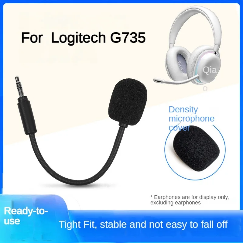 

Подходит для Logitech G735, накладные Игровые наушники Esports, сменные подключаемые аксессуары для микрофона
