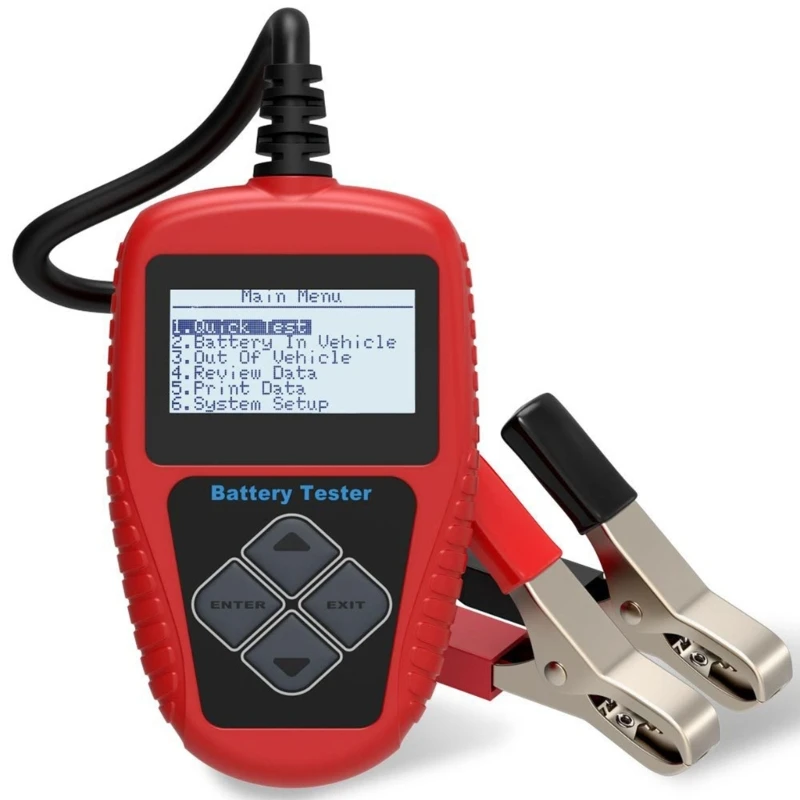 

100-2000CCA Car Charger Analyzer 12Volt Diagnostic Tester Quick Cranking