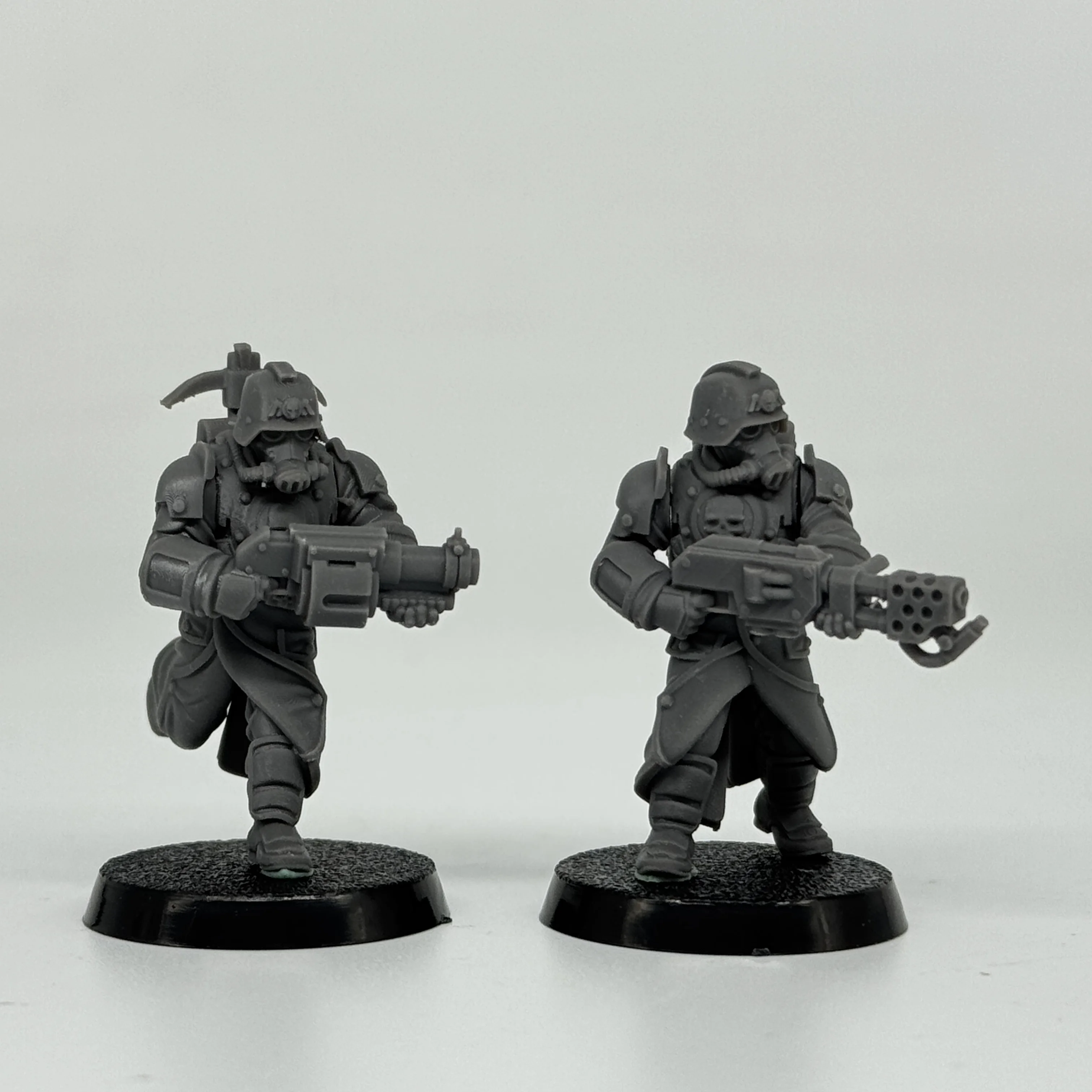 Grim Guard Bombardiers Resin Miniature Figures for Fantasy Tabletop Gaming
